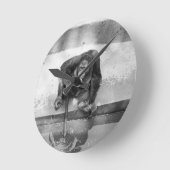 Horloge Ronde Orangoutan (Angle)