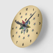 Horloge Ronde Ordre De L'Étoile Orientale (Angle)