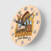 Horloge Ronde Oregon (Angle)