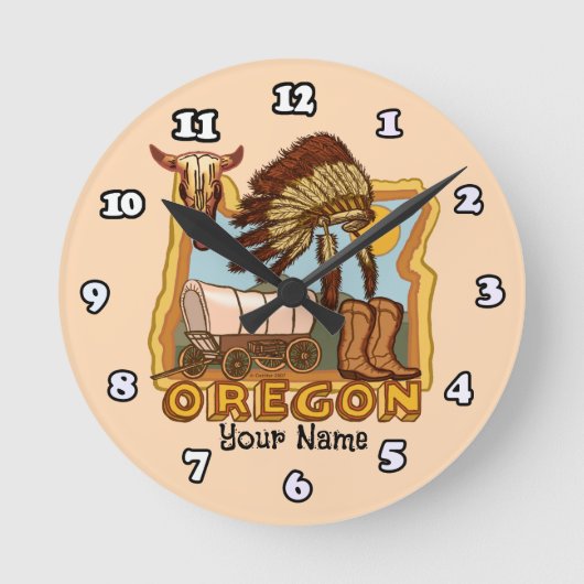 Horloge Ronde Oregon (Recto)
