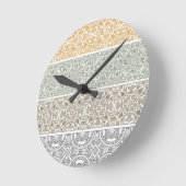 Horloge Ronde Ornamental (Angle)