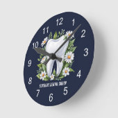 Horloge Ronde Orthodontiste dentiste moderne (Angle)