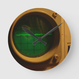 Horloge Ronde Oscilloscope analogue 1964