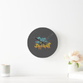 Horloge Ronde Oser être différent (Maison)