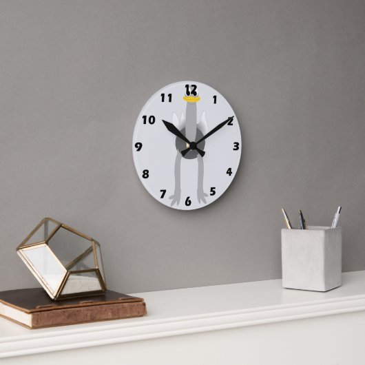 Horloge Ronde Ostrich Design (Bureau)