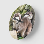 HORLOGE RONDE OTTERS (Angle)