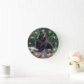 Horloge Ronde ours Brown (Maison)
