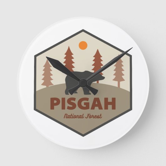 Horloge Ronde Ours forestier national de Pisgah (Recto)