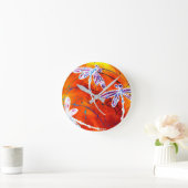 Horloge Ronde Outback Dragonfly Dance (Maison)