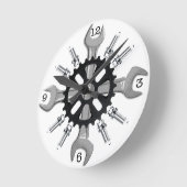 Horloge Ronde Outils (Angle)