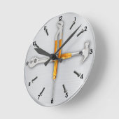 Horloge Ronde Outils (Angle)
