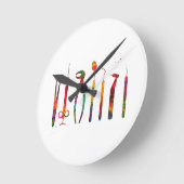 Horloge Ronde Outils de dentiste (Angle)