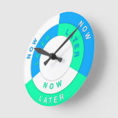 Horloge Ronde Outils Procrastination (Angle)