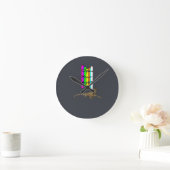 Horloge Ronde Ouvrir les yeux Mur Clock (Maison)
