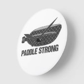 Horloge Ronde Paddle fort (Angle)