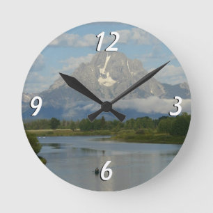 Horloge Ronde Pagaie dans le parc national de Grand Teton