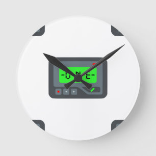 Horloge Ronde pager émoji