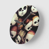 Horloge Ronde Painted baby doll (Angle)