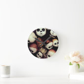 Horloge Ronde Painted baby doll (Maison)