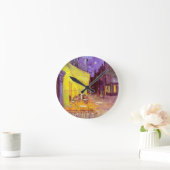 Horloge Ronde Painting Van Gogh Cafe Impressionist (Maison)