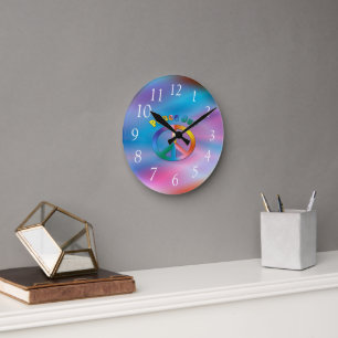 Horloge Ronde Paix