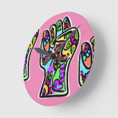 HORLOGE RONDE PAIX (Angle)