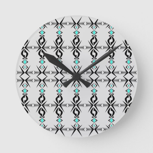Horloge Ronde Paix ~ Tranquille (Recto)
