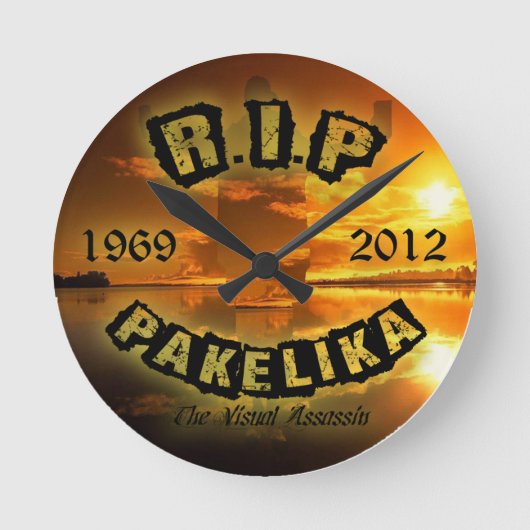 Horloge Ronde Pakelika Tribute Clock (Recto)