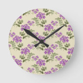 Horloge Ronde Pale Antique Yellow (Recto)