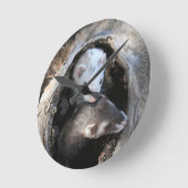 Horloge Ronde Pals clock (Angle)