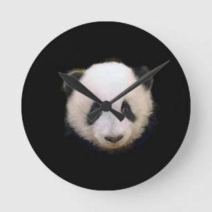 Horloge Ronde Panda bébé