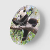 Horloge Ronde Panda Cub (Angle)