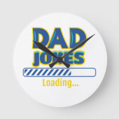 Horloge Ronde Papa plaisante Chargement (Recto)