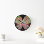 Horloge Ronde Papillon (Maison)