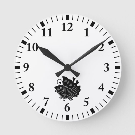Horloge Ronde Papillon Ageha (Recto)