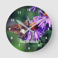 Papillon Belle Dame Aster Fleur Personnalisée