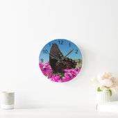 Horloge Ronde Papillon épicebush (Maison)
