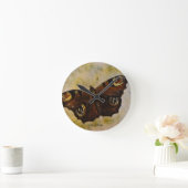 Horloge Ronde Papillon peint Frida Kahlo (Maison)