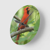 Horloge Ronde Pappa Singing ! (Angle)