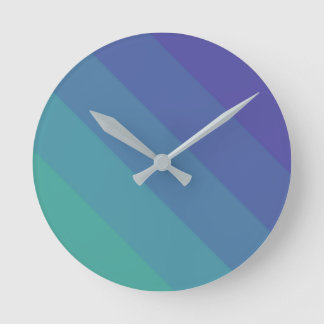 Horloge Ronde Paranoïa Palette Couleur Oeil Attaquant Ciel Bleu 