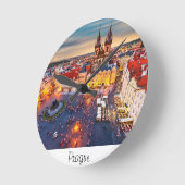 Horloge Ronde Pargue (Angle)