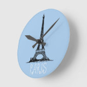 Horloge Ronde Paris (Angle)