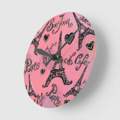 HORLOGE RONDE PARIS (Angle)