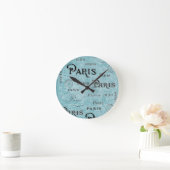 Horloge Ronde Paris | Damas bleues (Maison)