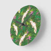 Horloge Ronde Parrot Pattern (Angle)