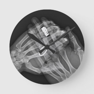 Horloge Ronde Participation de main