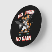 Horloge Ronde Pas de douleur Pas de Gain (Angle)