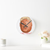 Horloge Ronde pas ma valentine (Maison)