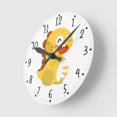 Horloge Ronde Passez du temps avec Dino ! (Angle)