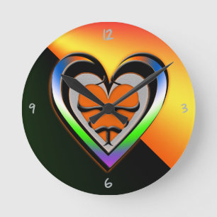 Horloge ronde Passion